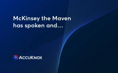 McKinsey the Maven has spoken and…